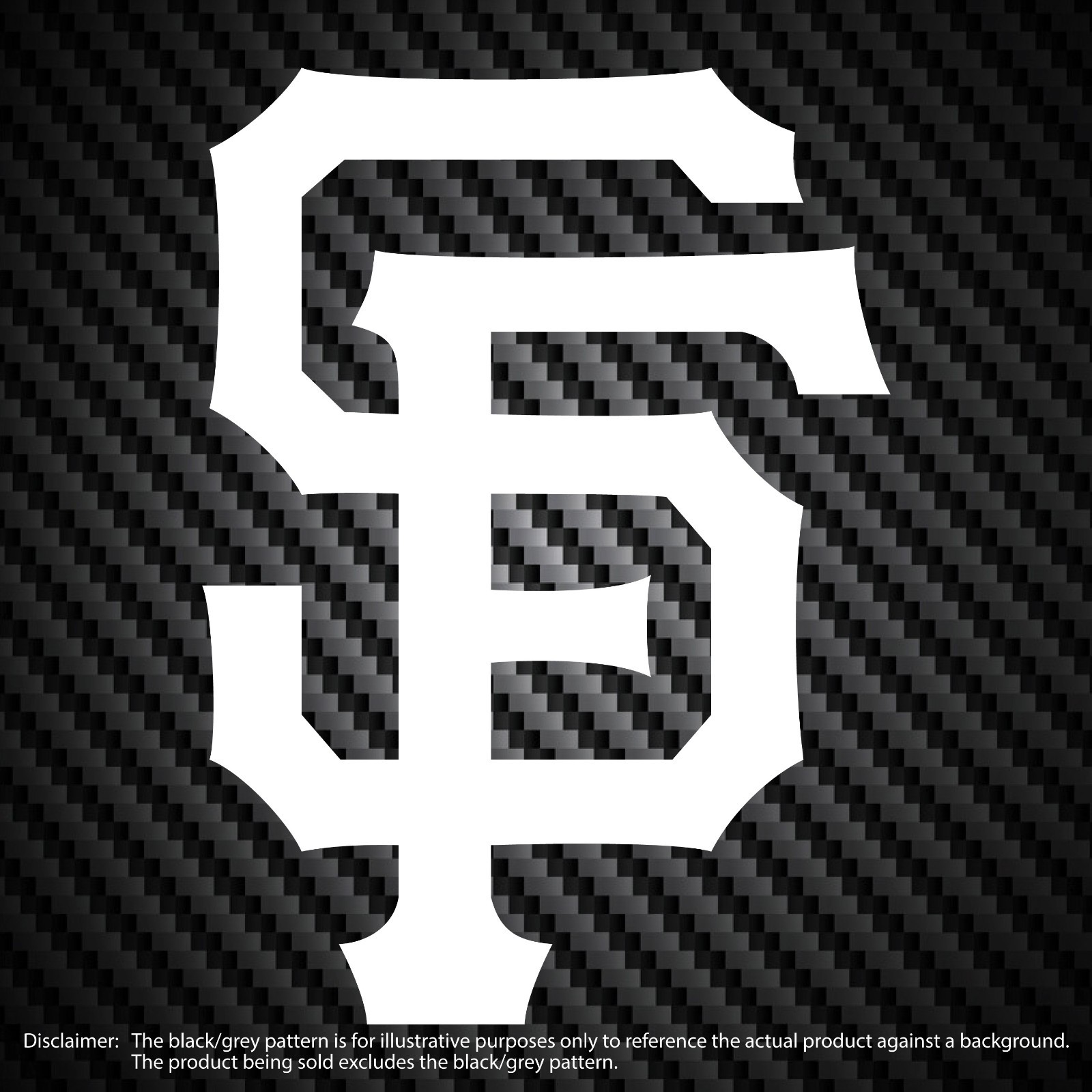2X San Francisco SF City Logo 2" Sticker Decal Vinyl Car Window Baseball Giants