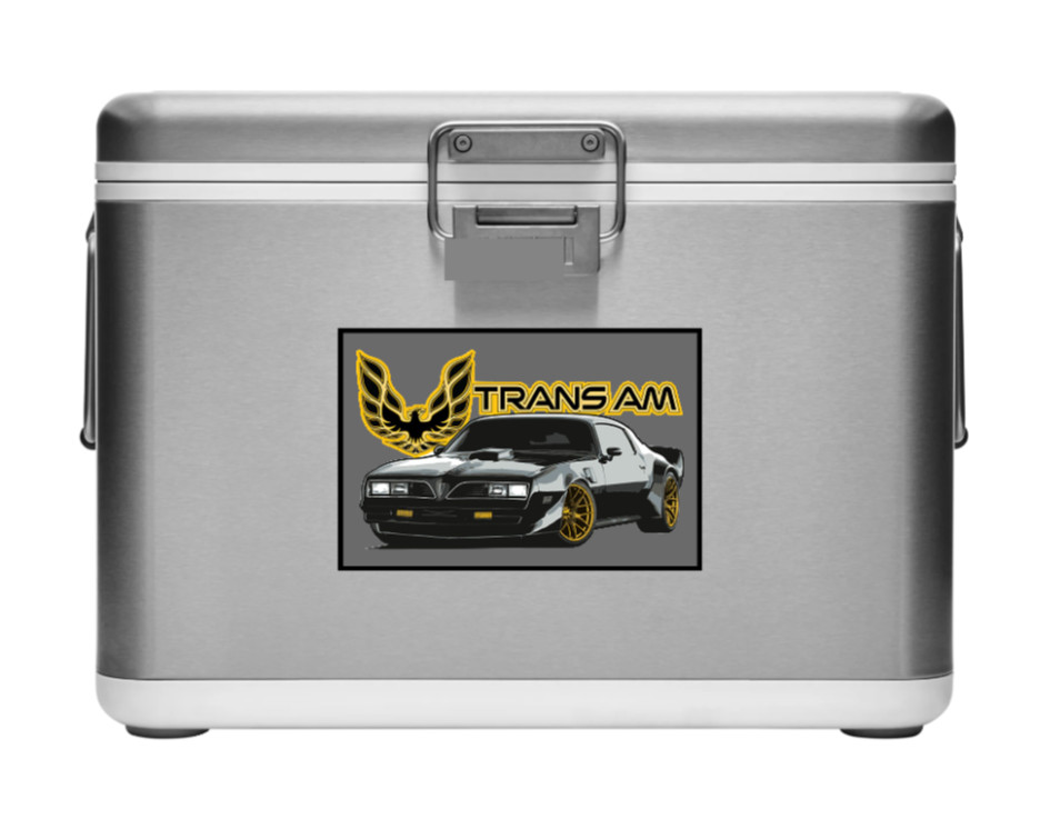 Car Classics "Trans Am" – 4" Vinyl Decal Sticker Handcrafted Car Truck Cooler 25