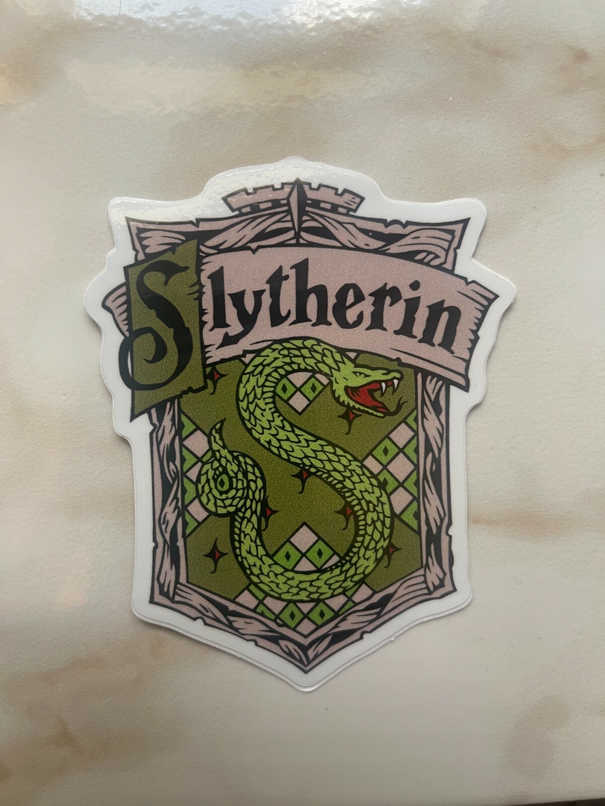 HARRY POTTER HOGWARTS HOUSE CREST VINYL STICKERS DECALS