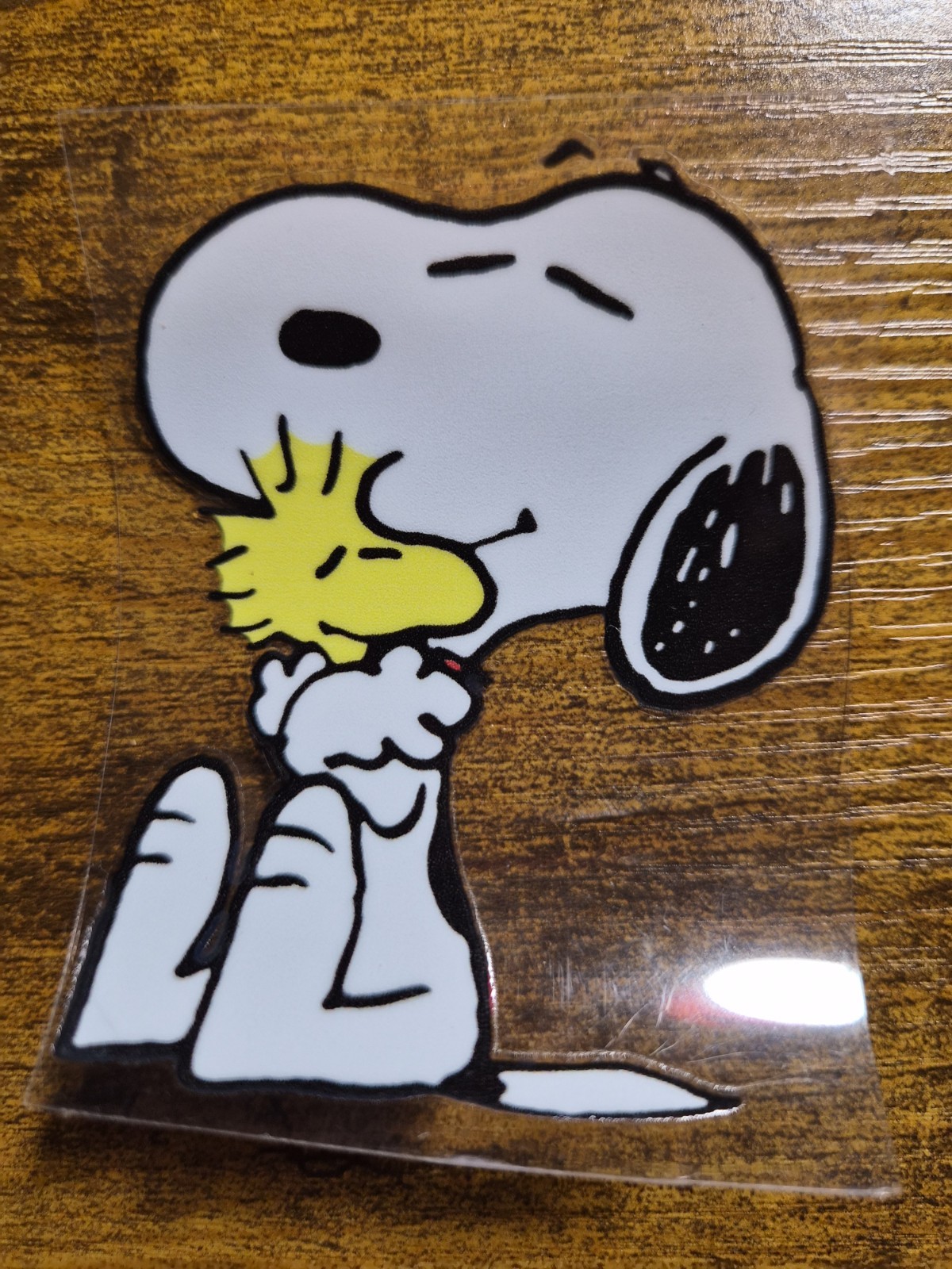 Snoopy And Woodstock Peanuts High Quality UV DTF Raised Decal Sticker NOT VINYL