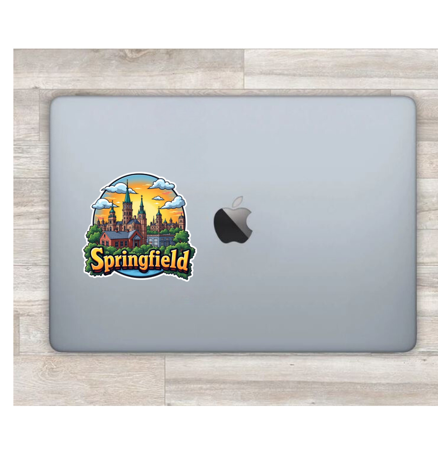 Springfield Missouri Fridge Magnet or Laptop Sticker