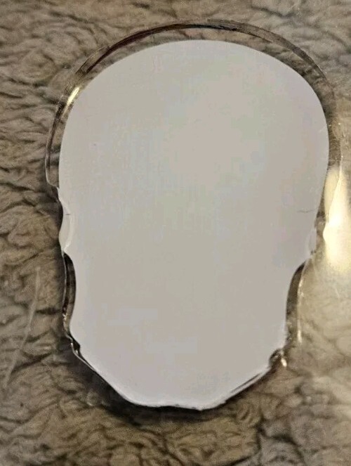 Day Of The Dead Skull Stickers 4 Stickers 3.25 Inches Tall