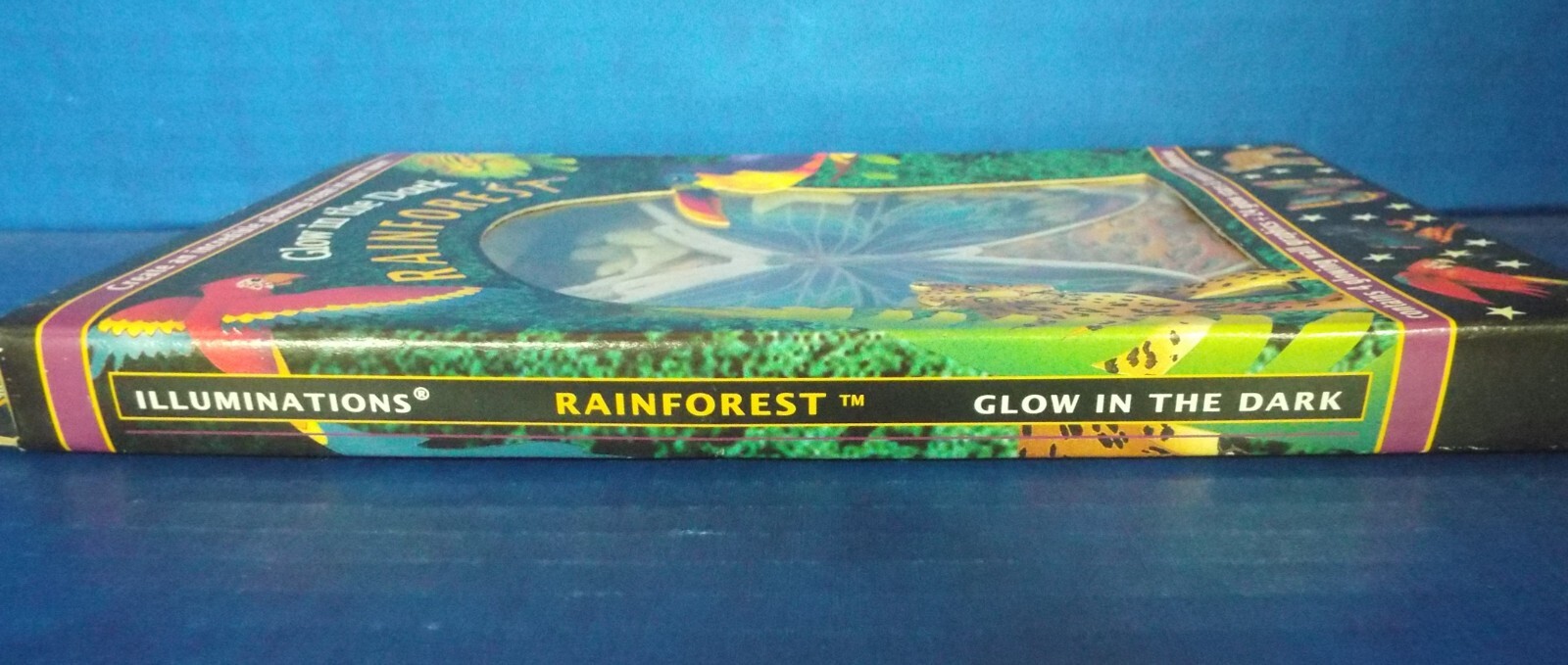 Vintage 1995 Glow In The Dark ILLUMINATIONS Rainforest /4 Wall Graphics/24 Stars