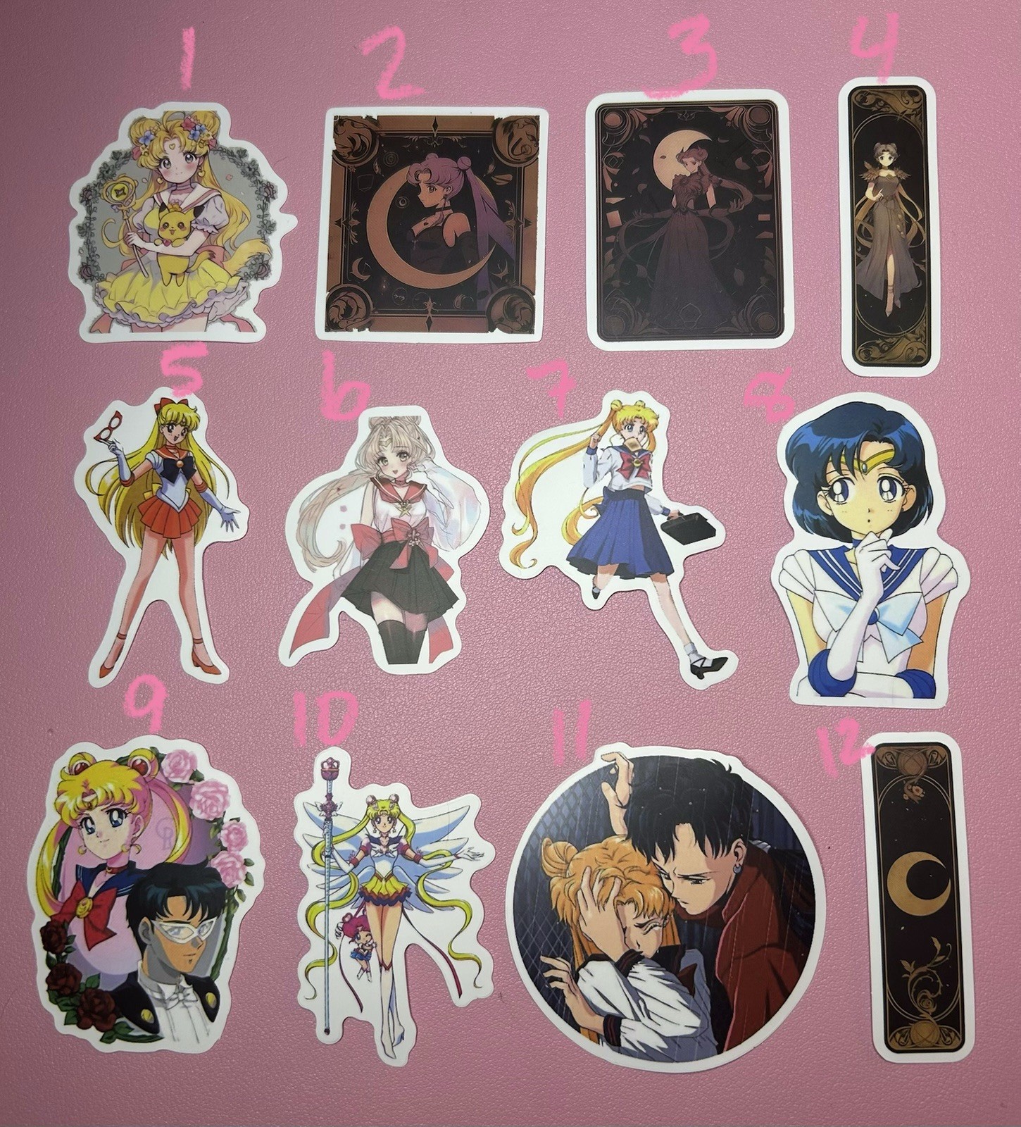 Sailor Moon And More Anime Stickers