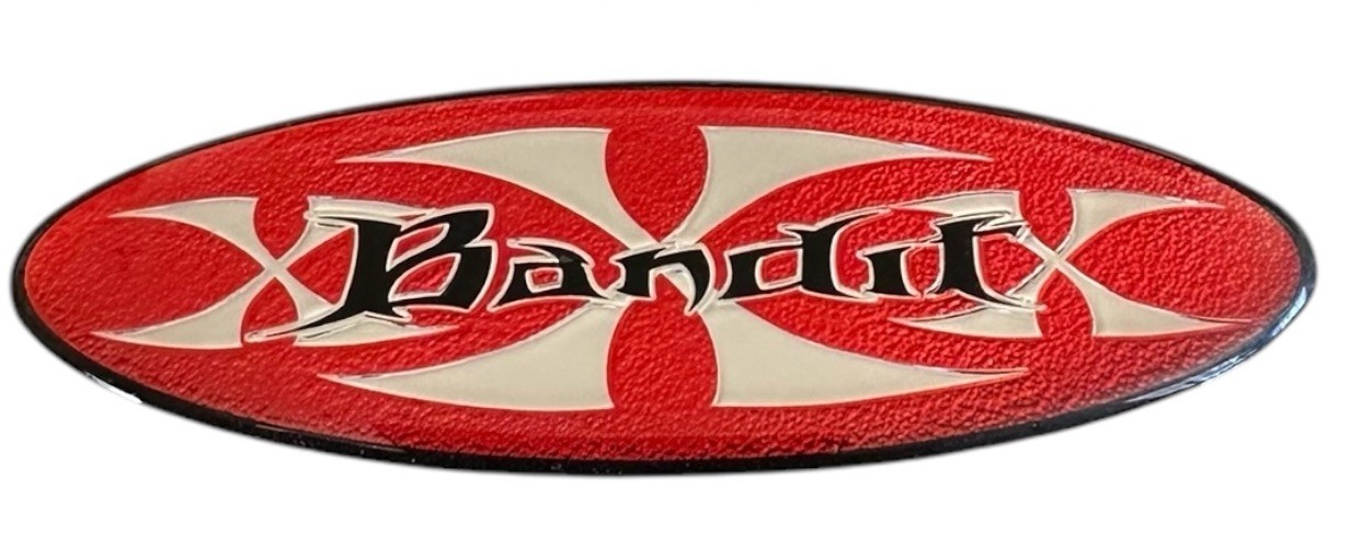 Vintage 2000s Rossignol Bandit XXX Skis Sticker Decal (1) 3×1” – Choose Color