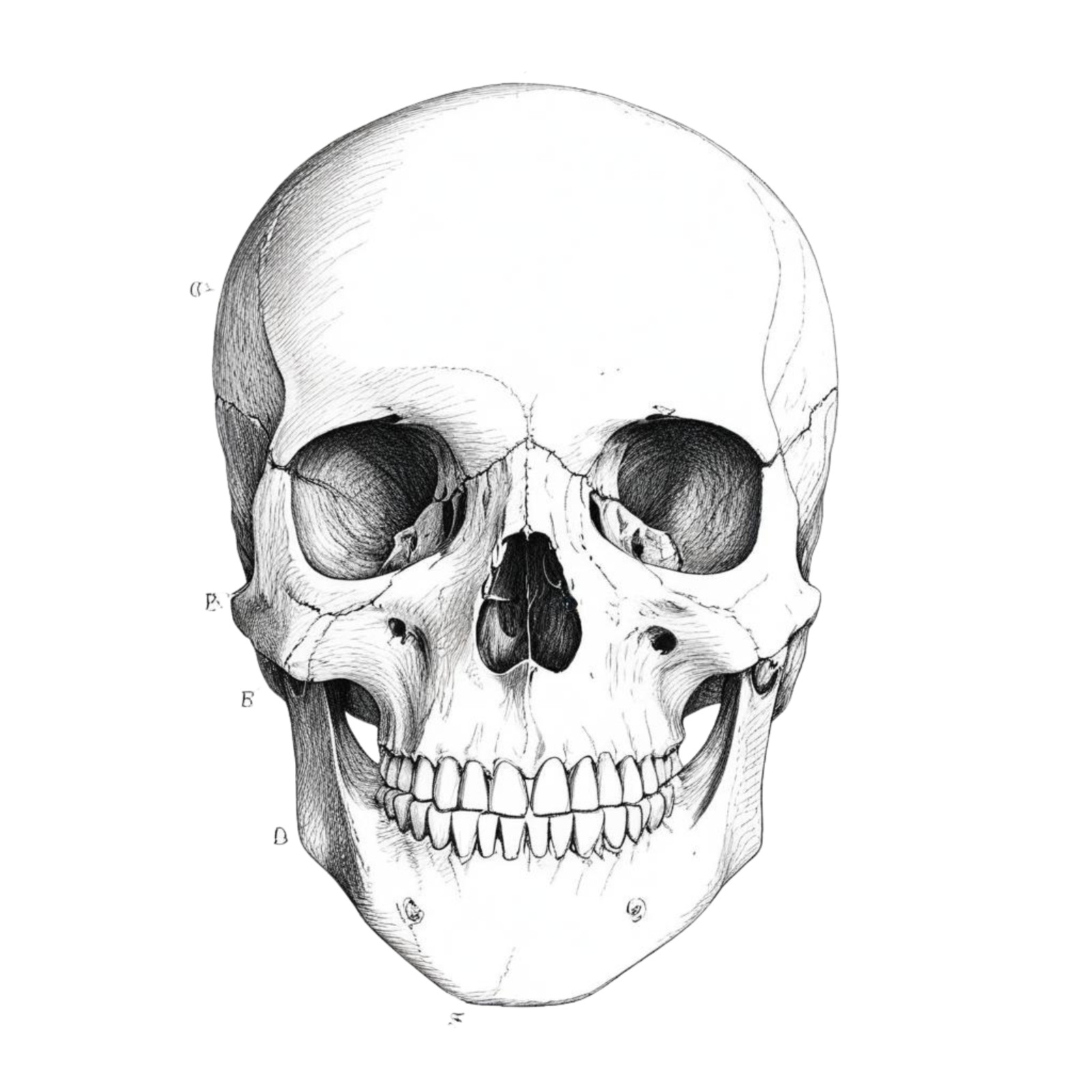 Wall decal sticker anatomy wall sticker 18 x 18 cm large