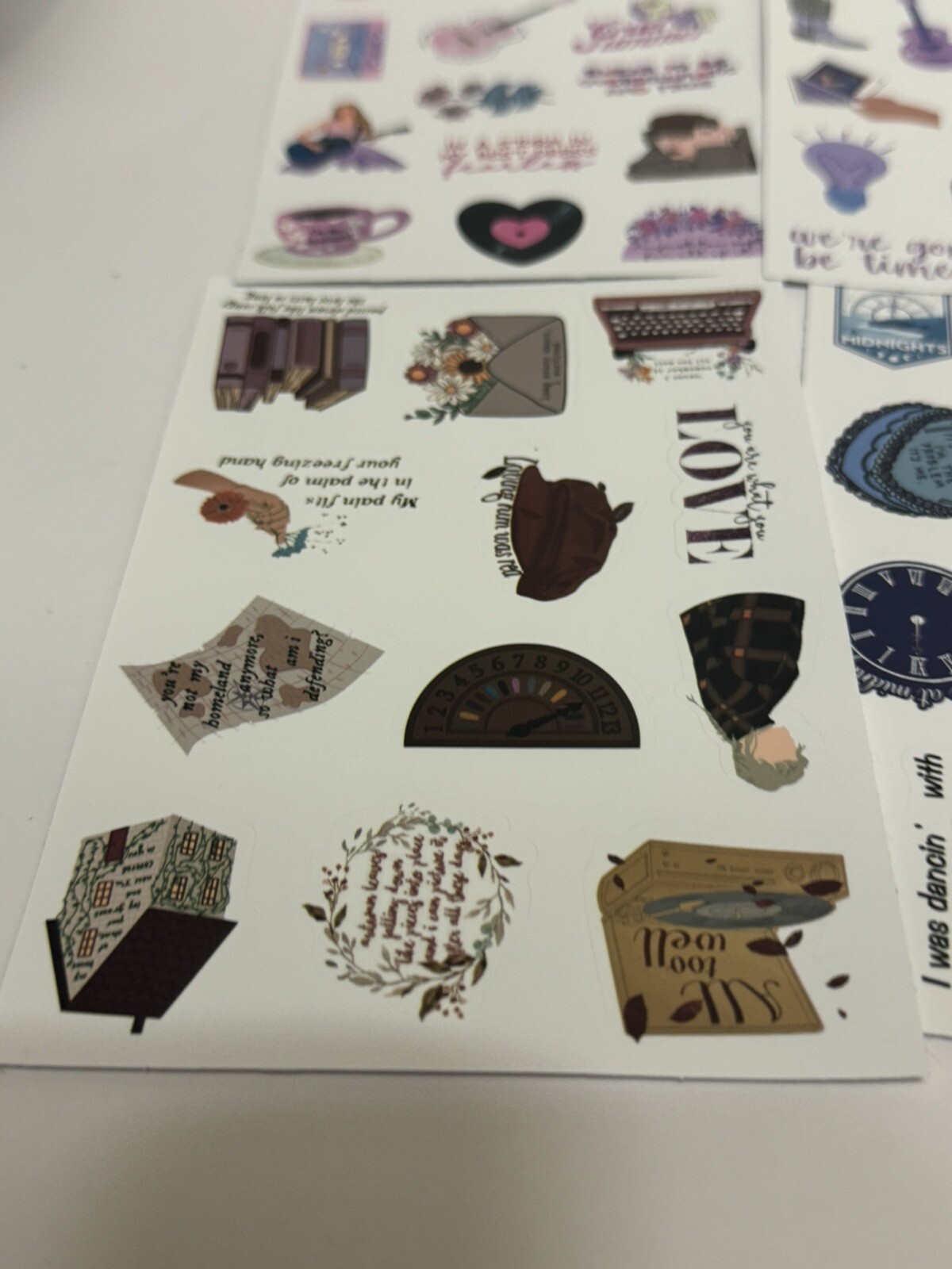 *100 Stickers!* Taylor Swift Eras Tour Music Stickers 100 Pcs W/ No duplicates!