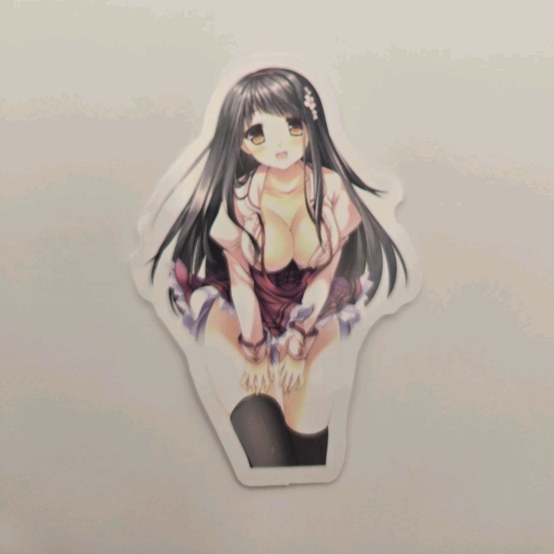 Anime & Manga Multicolor Sticker Decal, Anime Girl Character