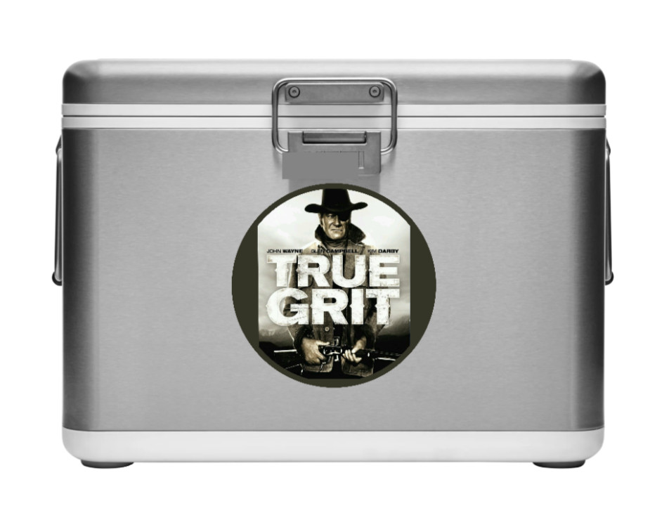 Movie – True Grit – 4" Handmade Vinyl Decal Vehicle Laptop Cooler Tumbler Decor
