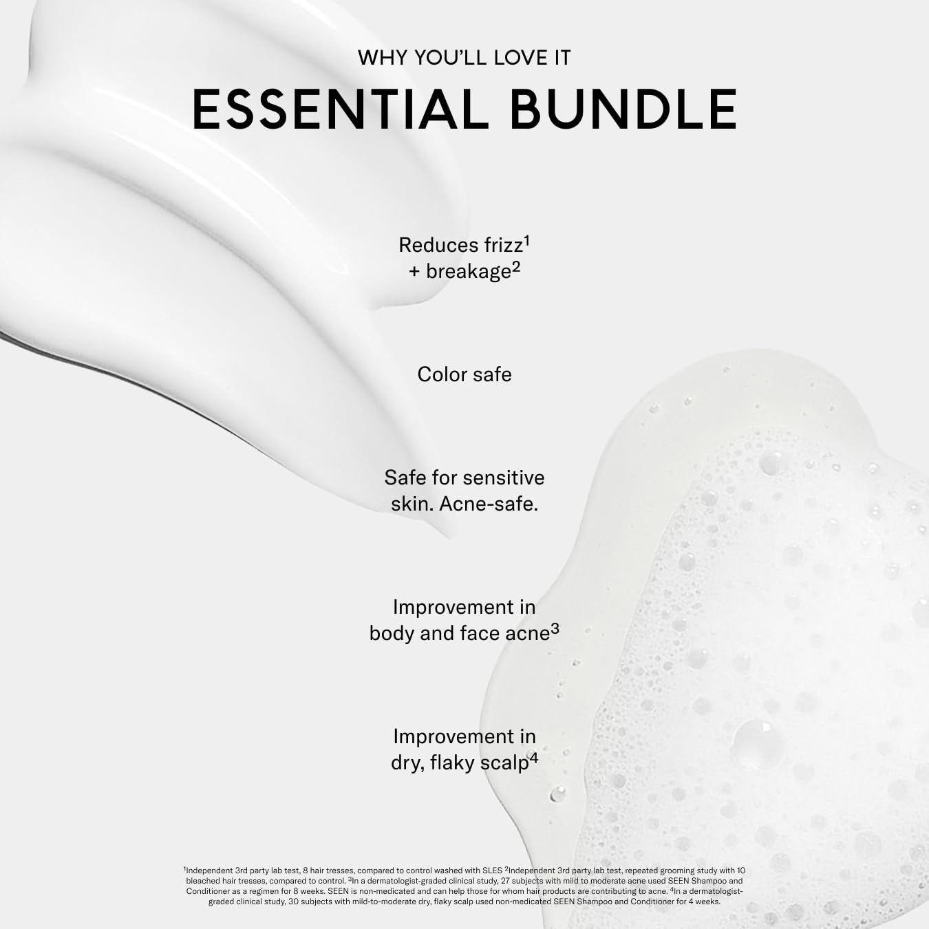 Shampoo Conditioner Bundle, Fragrance-Free – Non-Comedogenic, Dermatolo…