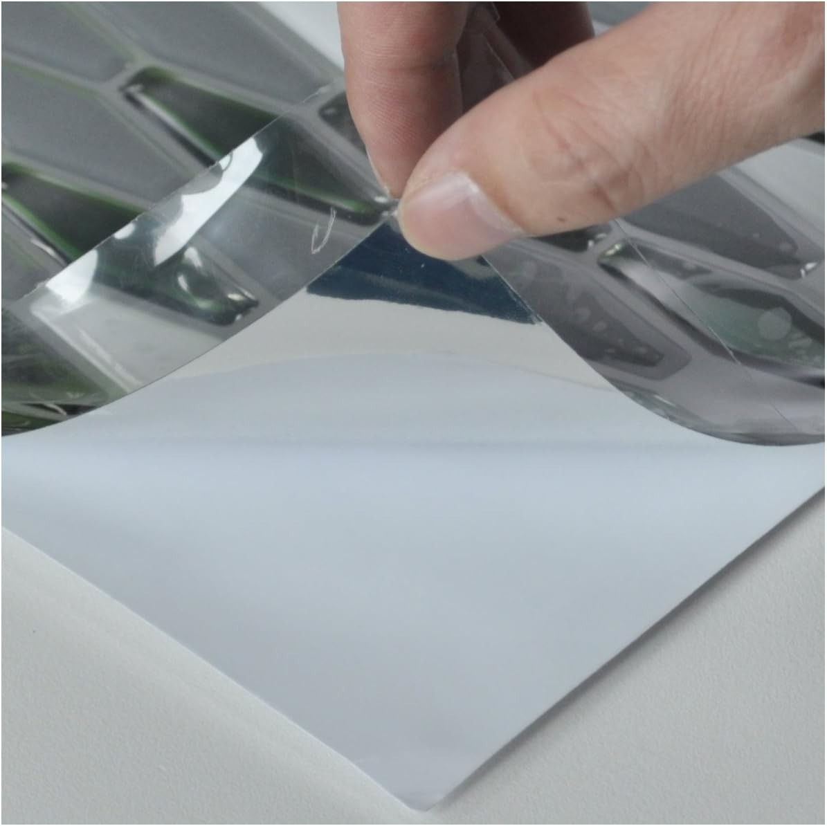 Transform Your Walls with 12" x 12" Heat-Resistant Marble Peel and Stick Tiles