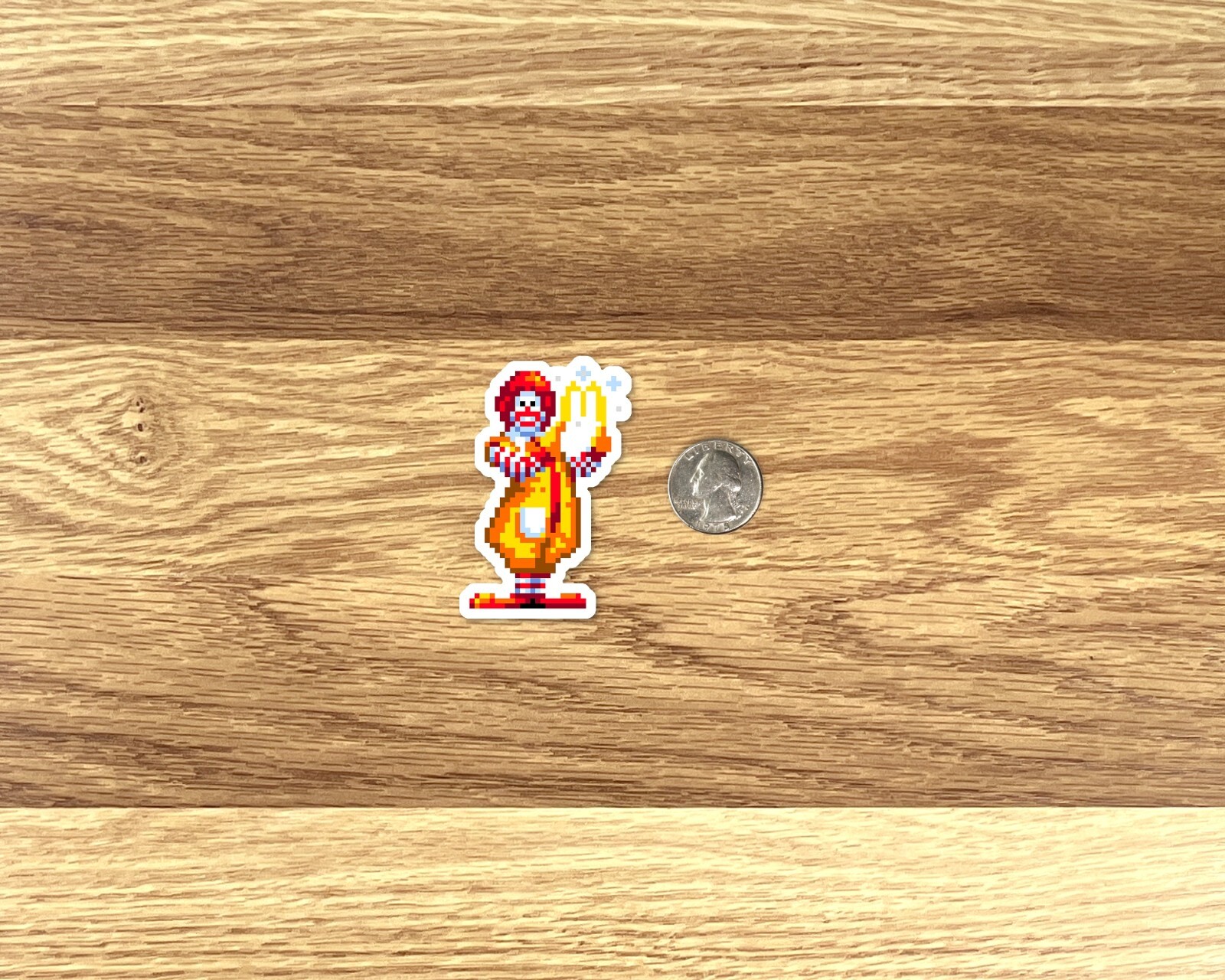 McDonald's Treasure Land Adventure Stickers Sega Genesis 23 Sticker Pack