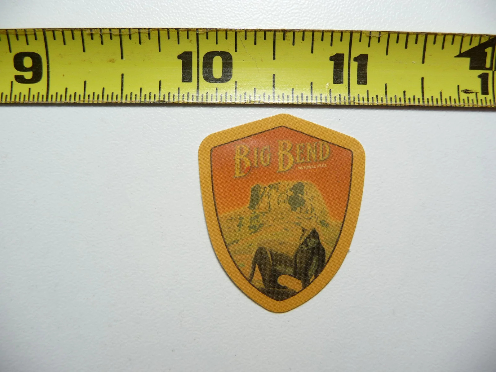 TINY BIG BEND TEXAS #1 SMALL STICKER DECAL NATIONAL PARK COLLECTIBLE