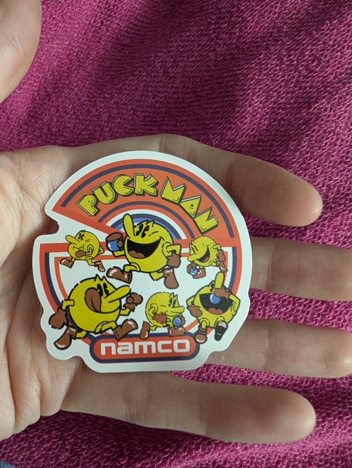Pac-Man Sticker – Retro Arcade, Video Game, Blinky, Ghost, Pinky, Clyde