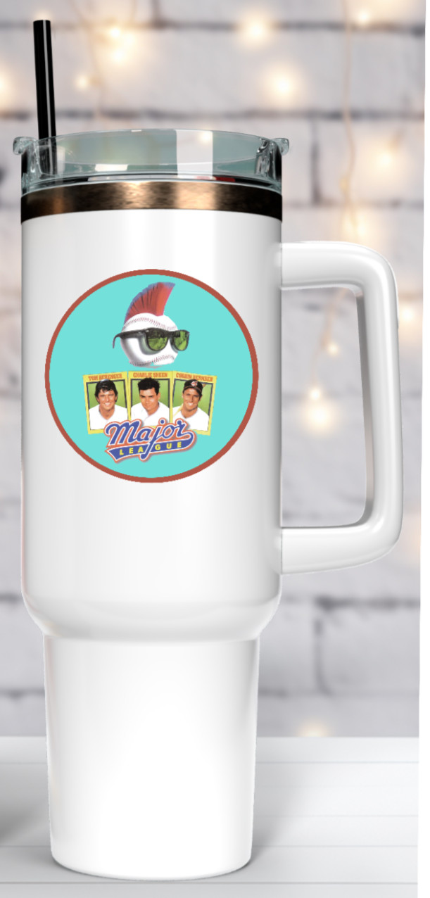 Movie – Major League (Cast) – 4" Handmade Vinyl Decal Car Laptop Cooler Truck