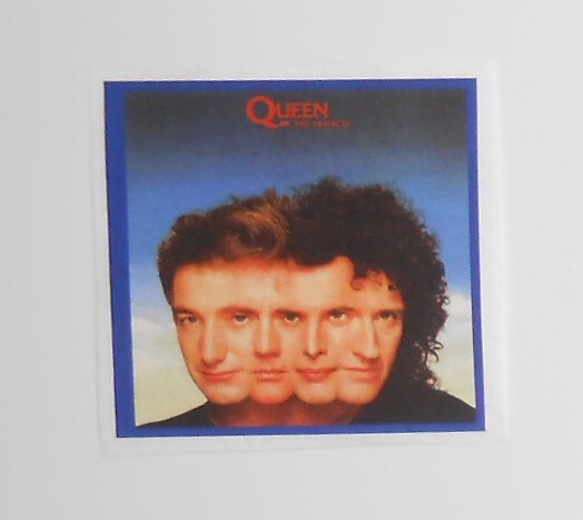 Queen The Miracle Small Sticker (square) 1.5×1.5 Freddie Mercury