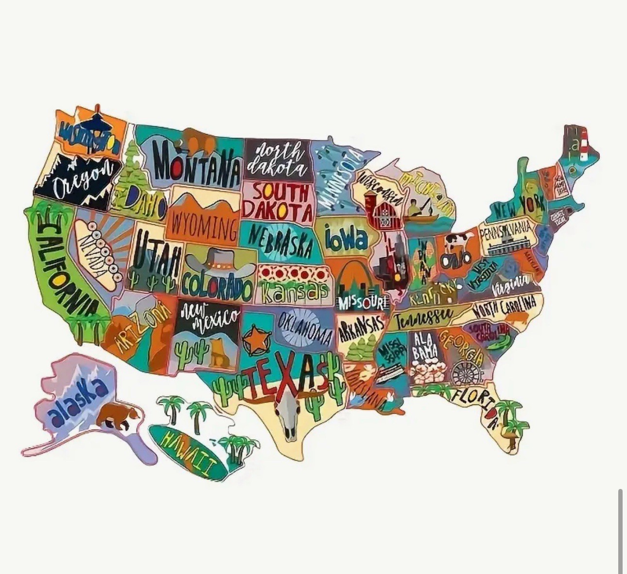 Retro Woodsy Owl Give Hoot Don’t Pollute USA Map 3” Vinyl Sticker Decal 3PC Set