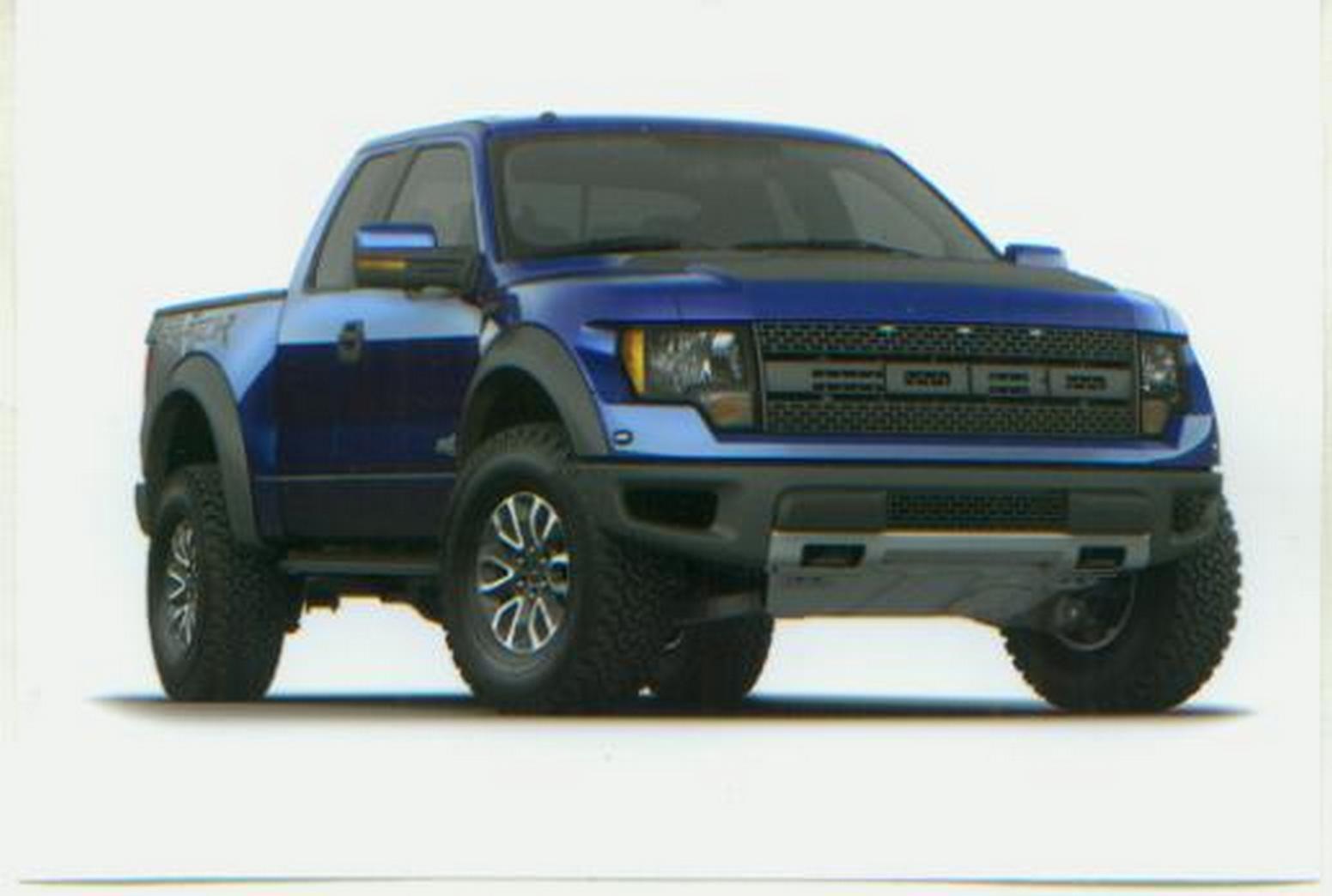 Ford Raptor Sticker ~ 5" x 3.5" ~ Matte Finish ~ MINT CONITION