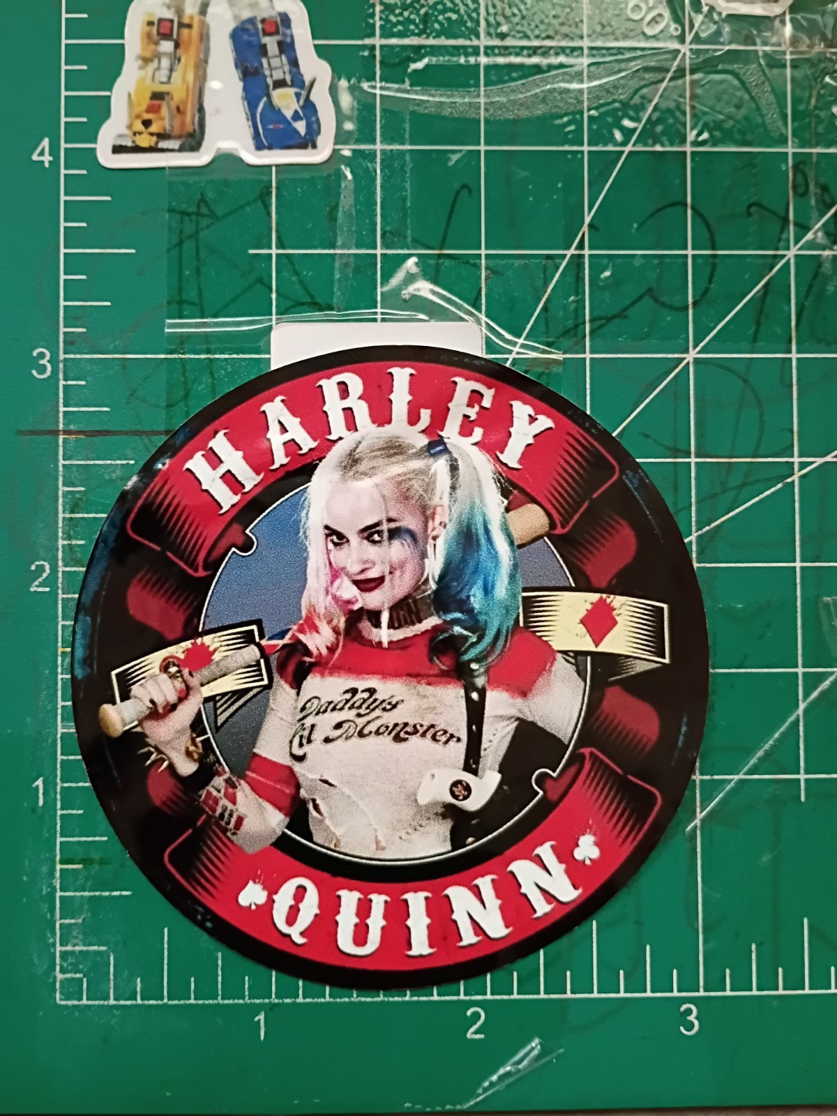 BATMANS: HARLEY QUINN STICKER X VYNIL HIGH GLOSS DIECUT STICKER 3X3 INCHES…
