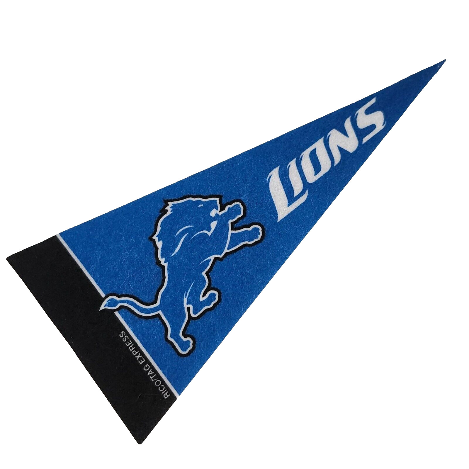 Detroit Lions NFL Football 4×9 Inch Mini Pennant Banner Flag Rico Tag