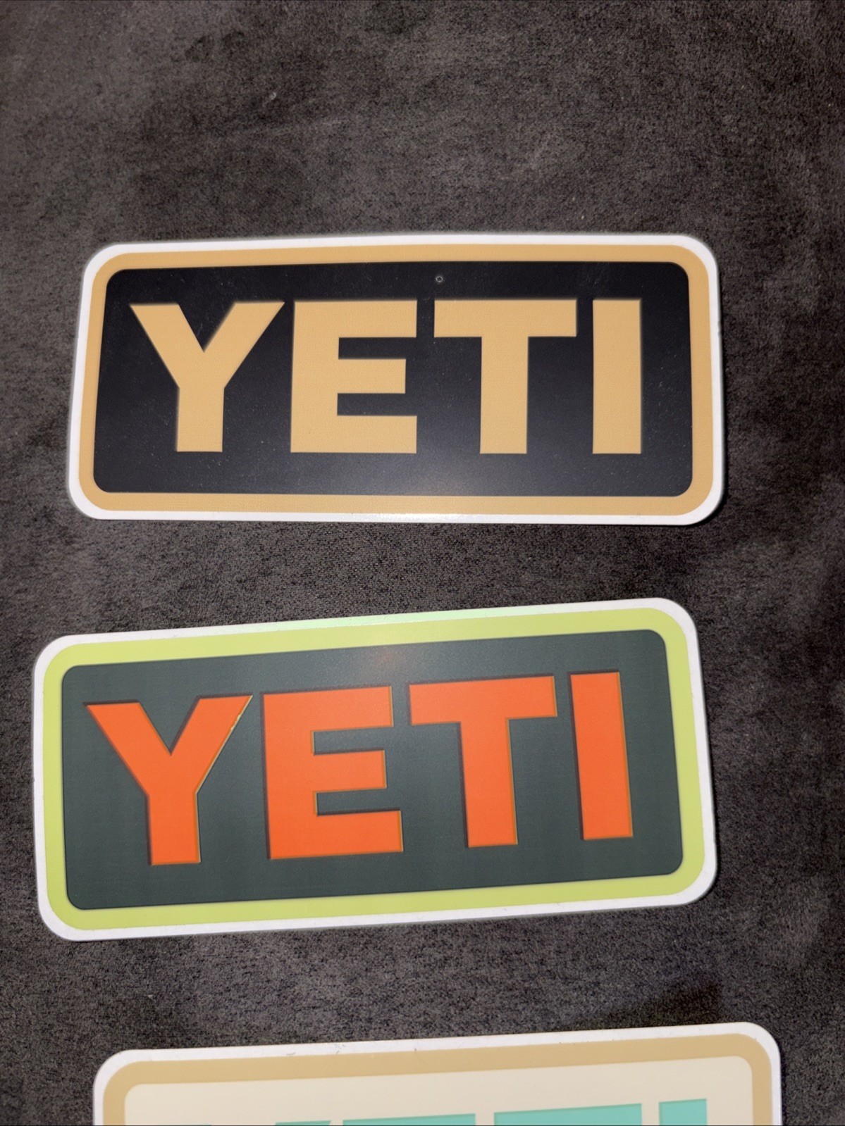 Yeti Sticker lot 5 Stickers