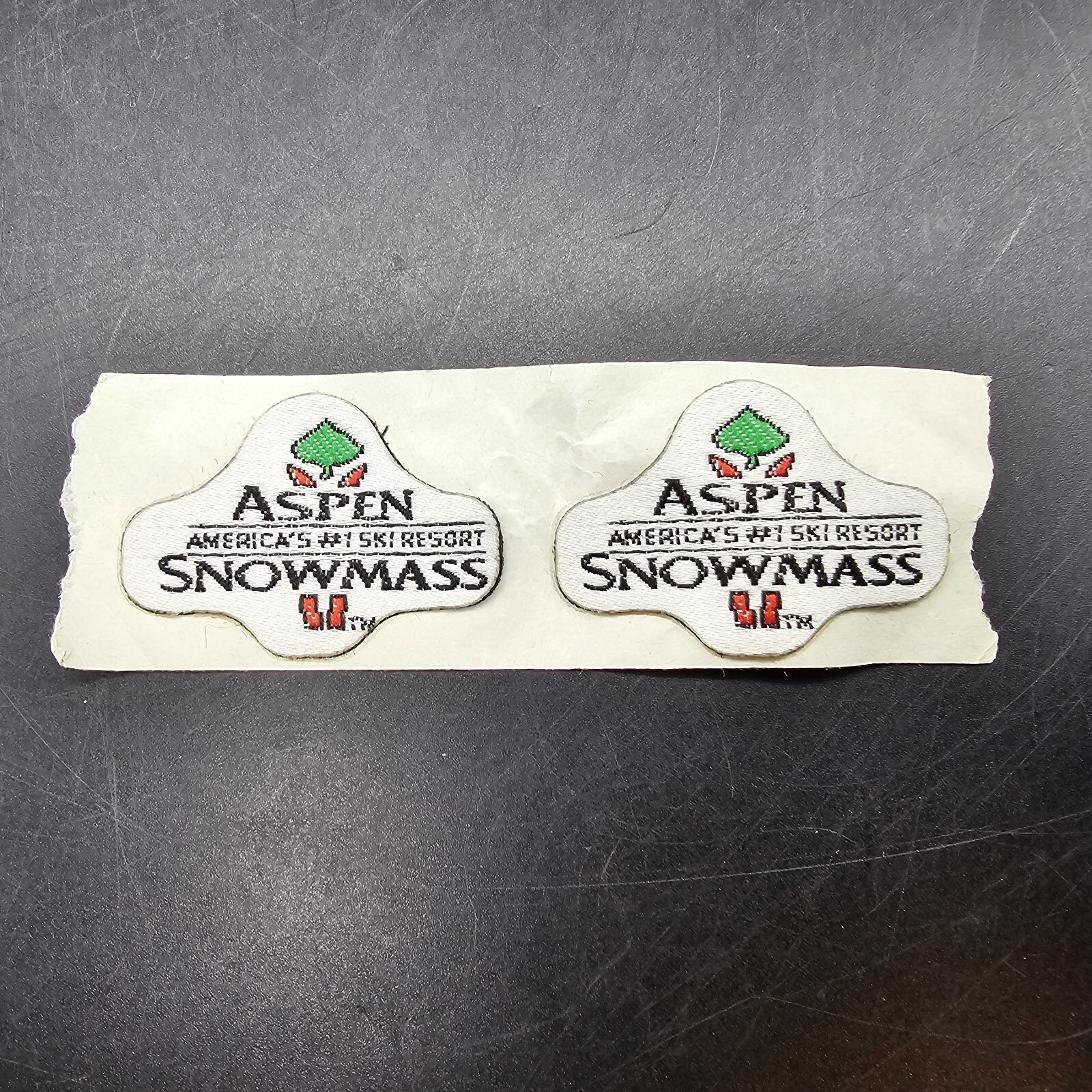 Aspen Snowmass Cloth Decals