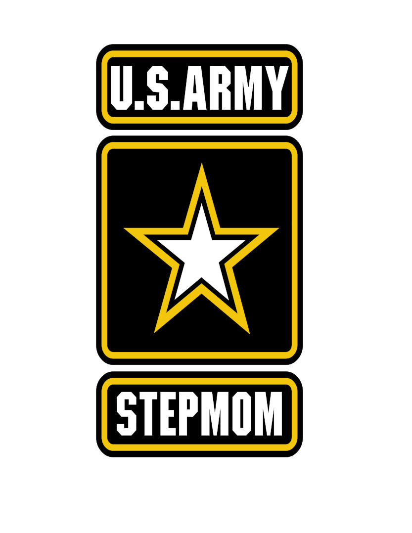 US ARMY STEPMOM VINYL DECAL STICKER ARMY STRONG