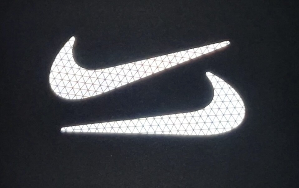 Nike Swoosh Logo Reflective Sticker Nike Reflector Decal Sneakerhead
