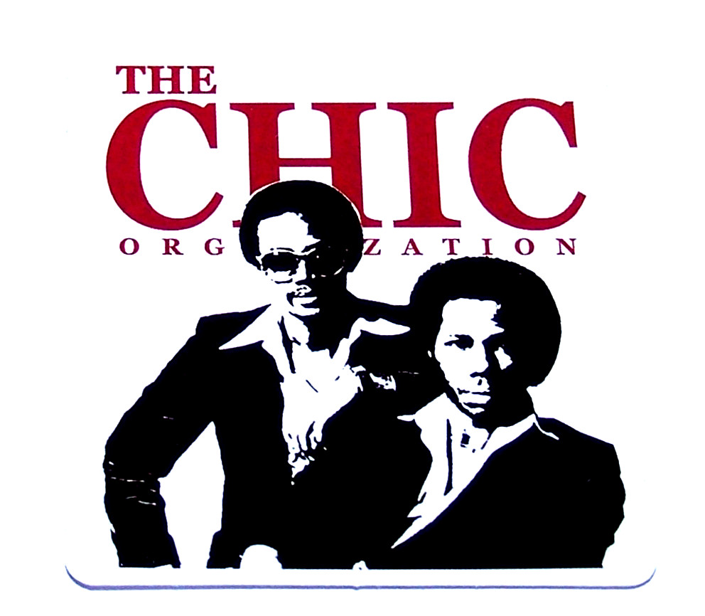 The CHIC Organization – Logo Cut Sticker Decal Band Music Nile Rodgers & Edwards