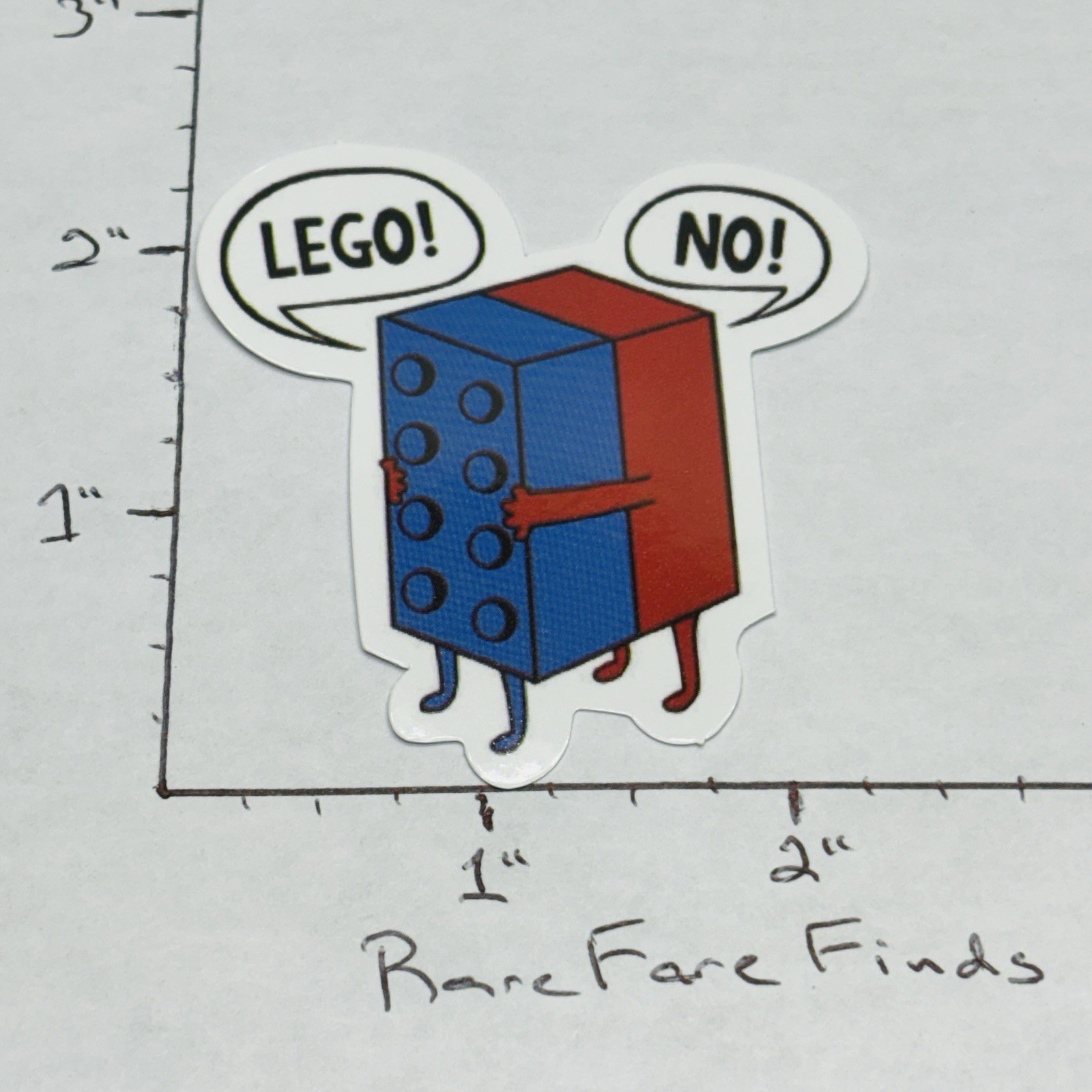 NEW‼ "Lego! No!" Parody Humor Funny Bottle Vinyl Decal Sticker • w/ Tracking‼