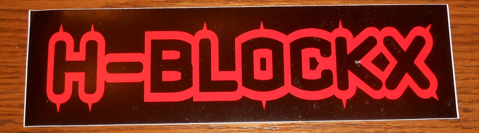 H-Blockx Fly Eyes Bumper 1999 Sticker Decal Original Promo 7×2 German Rock