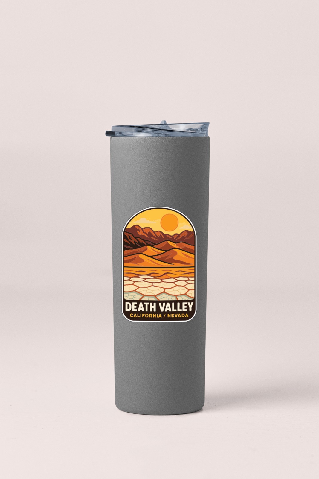 Death Valley California Nevada Sticker Decal Vinyl Die-Cut Symbolic Landmark