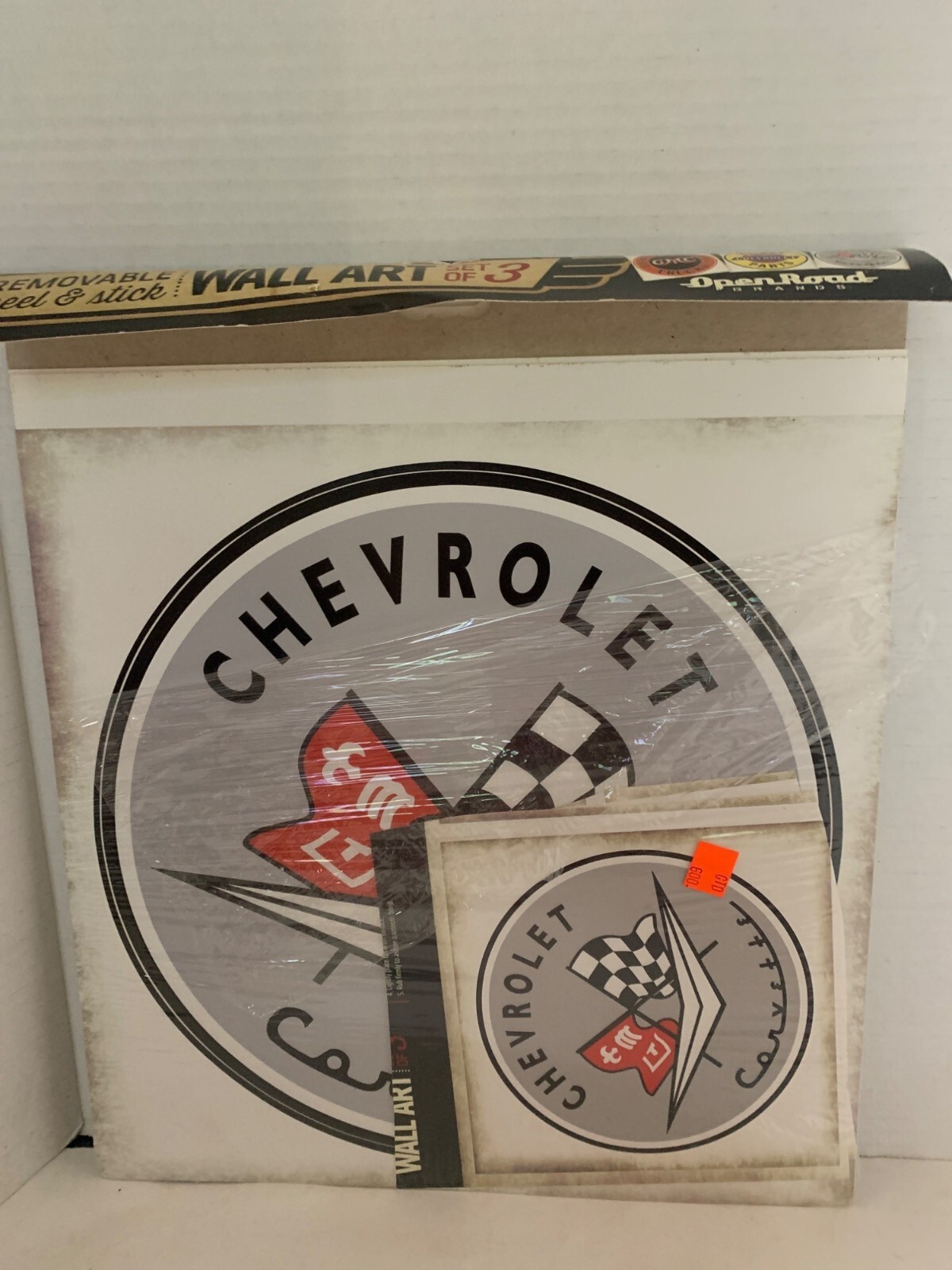 Chevrolet Corvette & GMC Removable Peel & Stick Wall Art Set Of 3 – 10.75"