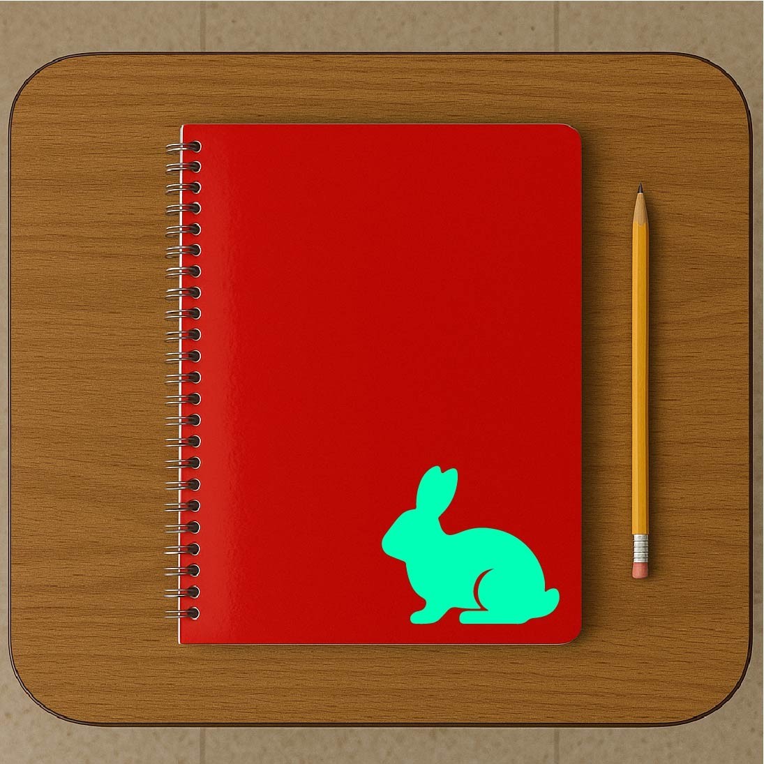 Rabbit Decal Sticker Bun Bunny Pet Caprine Love Life Farm Gift Kids Pets Animal