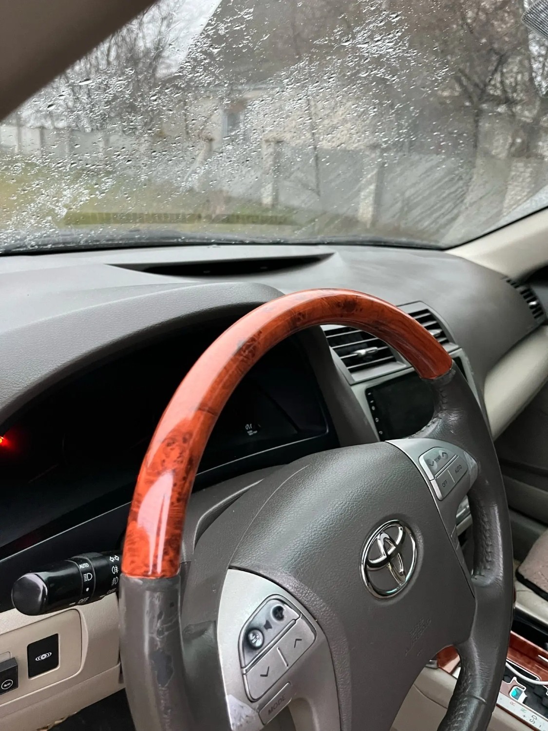 Sticker Decal Wrap PVC Film Glossy Wood Grain Polymeric DIY Car Interior Vinyl
