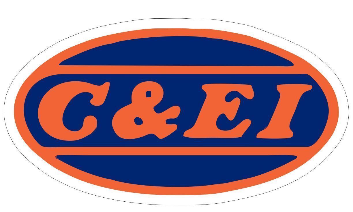 Chicago & Eastern Illinois Railroad Railway Train Sticker Decal R7001