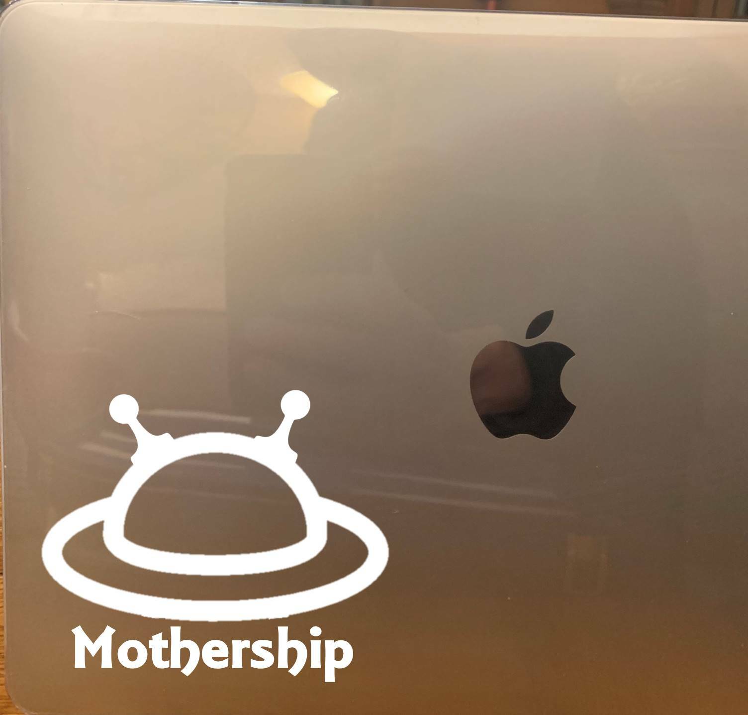 Mothership Decal OS 028 Mom Van sticker mother ship