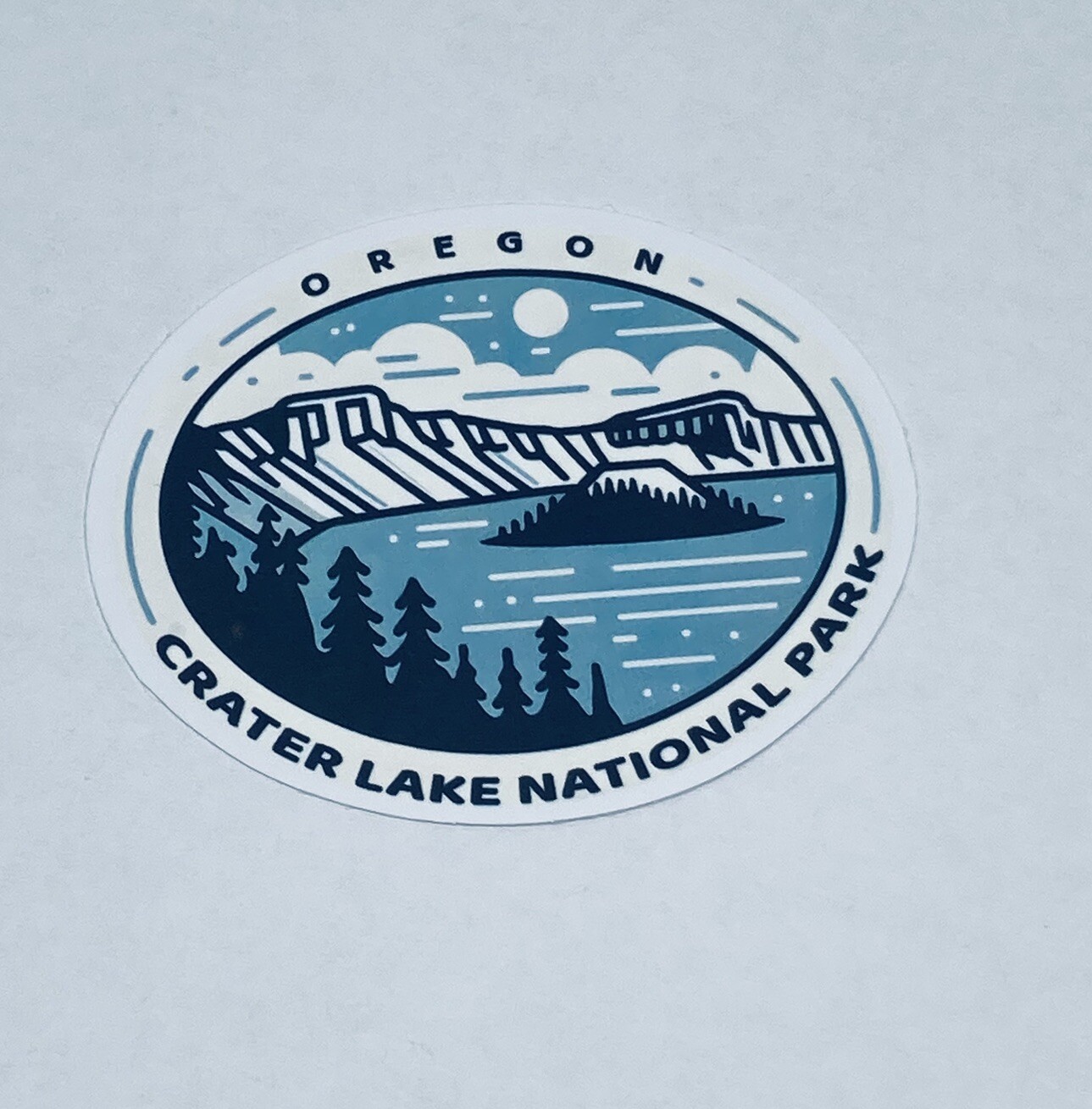 Oregon Crater Lake National Park Sticker Travel Art Decal Vinyl Souvenir Tc6