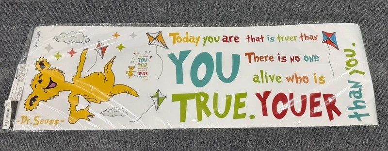 Dr. Seuss Wall Decals Never Used Teacher Classroom Decor Nursery Decor