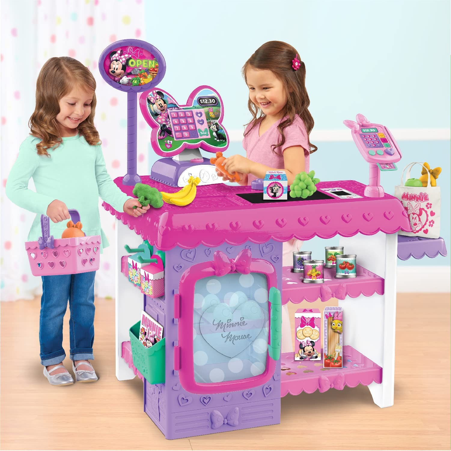 Disney Junior Minnie Mouse Marvelous Market, Pretend Play Large, Multi-color