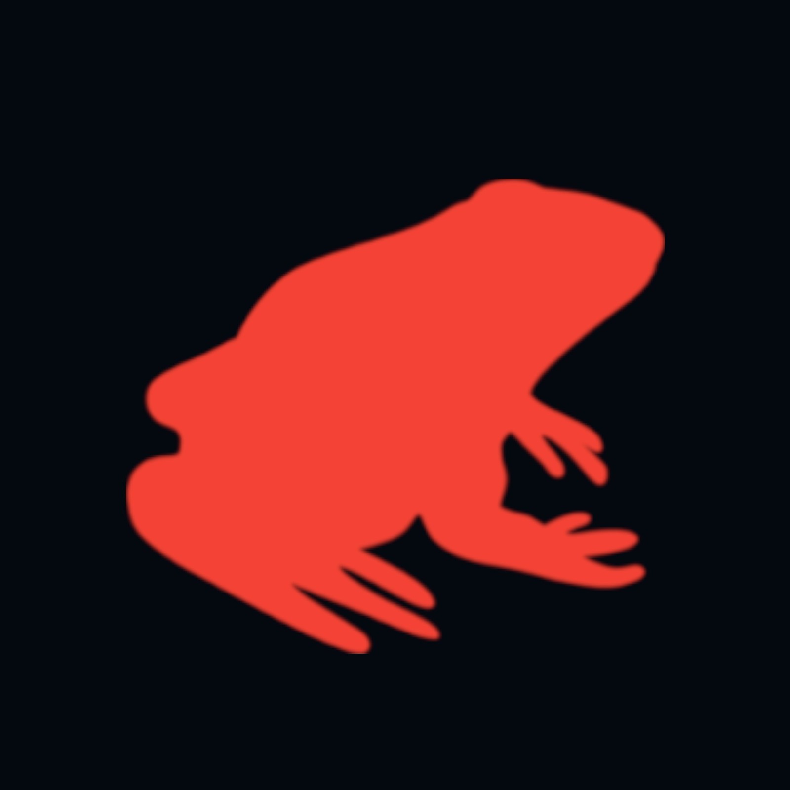 Frog Decal for car Windows Laptops most Smooth Surfaces