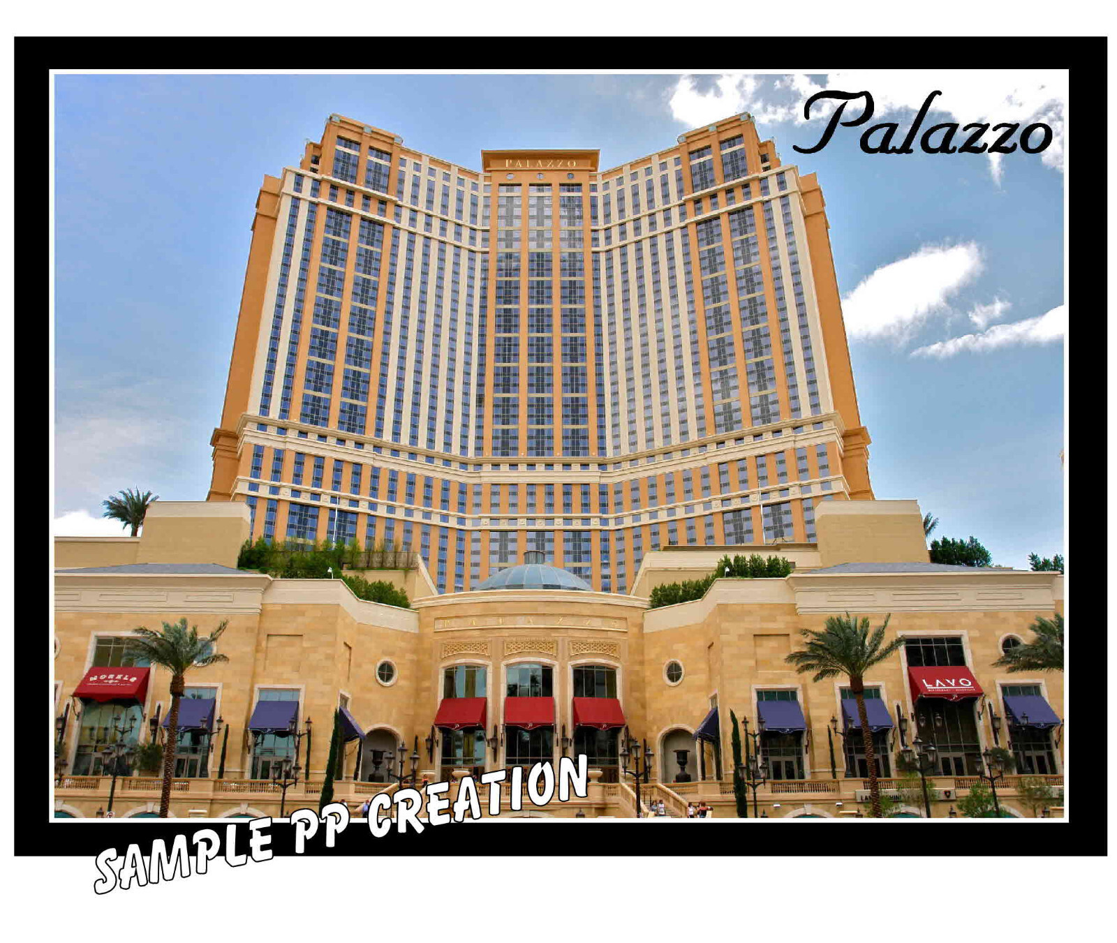 PALAZZO PHOTO FRIDGE MAGNET 4 X 3 inches TRAVEL