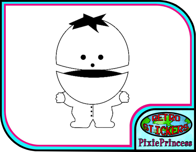 South Park Ike Funny G Vinyl Sticker Canada Car Bike Truck Wall Window Cartoon