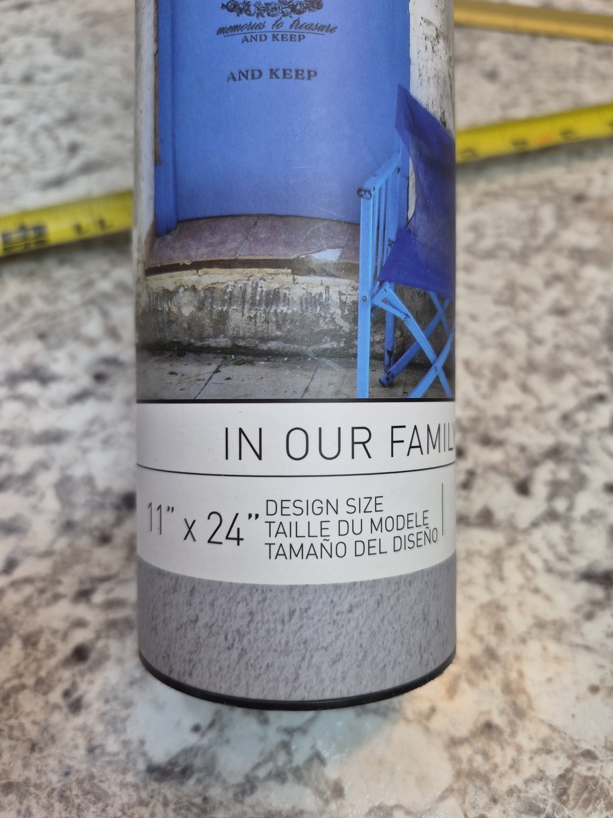 Re-Design with Prima "In Our Family" Decor Transfer Decal 11"x24" Furniture