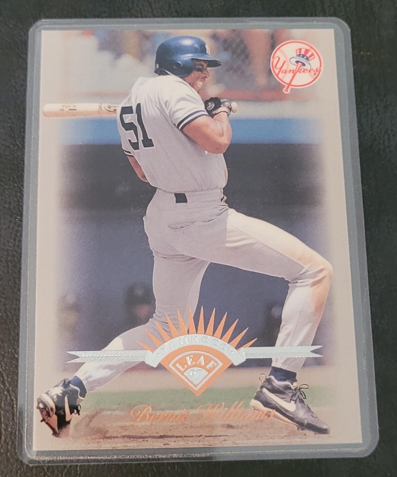 NY Yankees VTG stars Baseball Card HOF Fridge/Locker/Cabinet Laminated Magnet