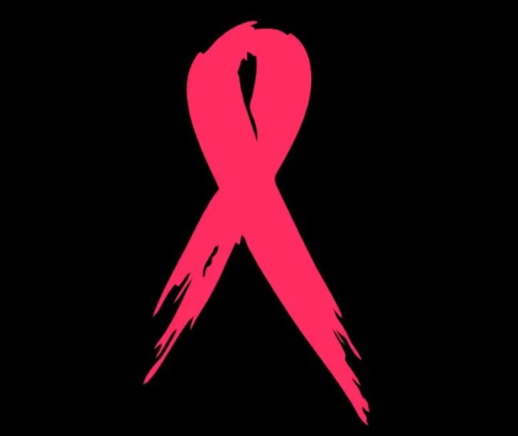 Breast Cancer Ribbon Sticker Vinyl Decal – Wall Bow Car Window Laptop Fight Girl