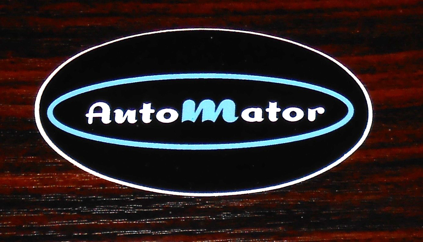 Automator Sticker Daniel M. Nakamura Record Label 3×1.5