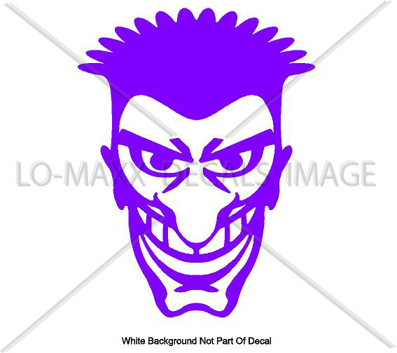 Wild Man Superior Quality Various Sizes & Colors Custom Die Cut Vinyl Decal