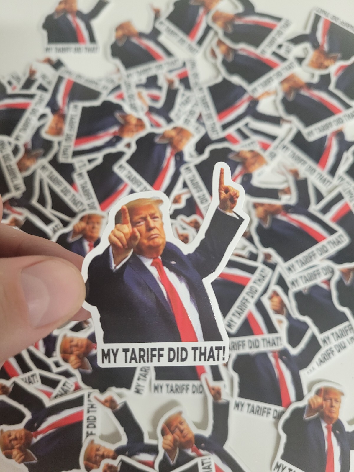 My Tariff Did That Donald Trump Meme Outdoor Waterproof Decal Pack 100 stickers