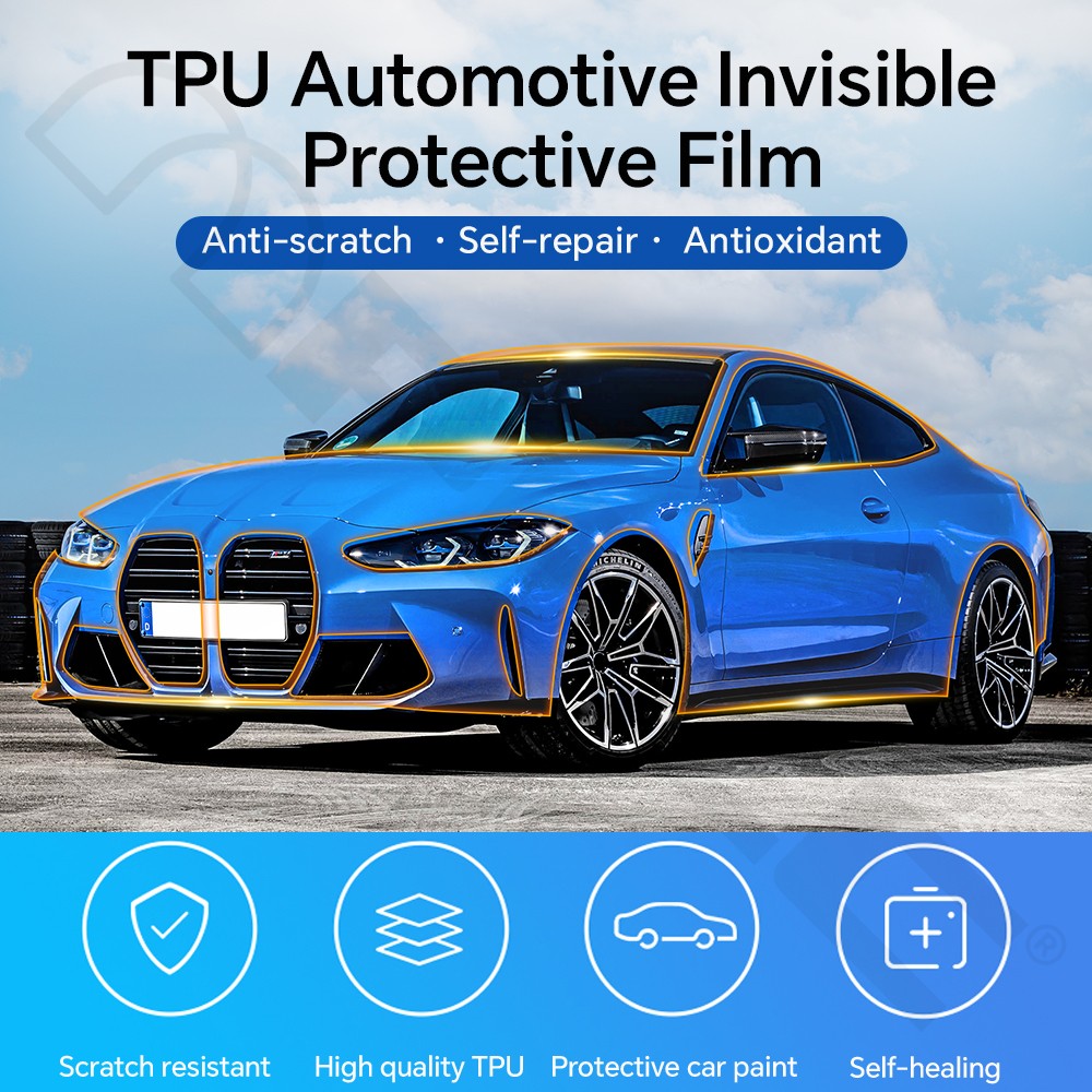 BMW M4 Coupe G82 2021-2025 PreCut Paint Protection Film Gloss Clear PPF TPU Kit